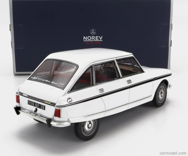 Norev Citroen Ami Super 1974 1:18 biely