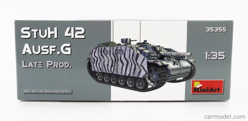 Miniart Tank Stuh 42 Ausf.g Military 1945 1:35 /