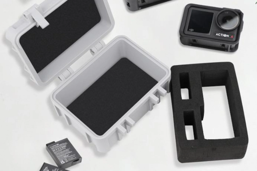 DJI Action 5 Pro / Action 4 / Action 3 - Gray Hardshell Case