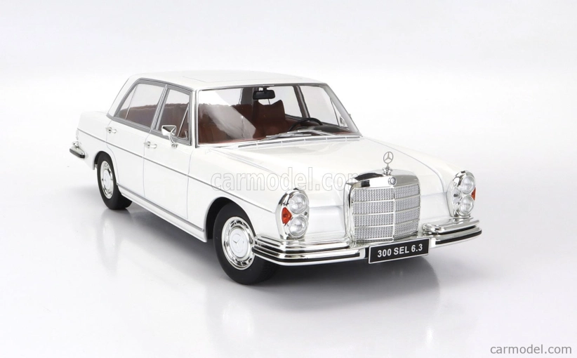 Mercedes benz triedy S 300sel 6.3 (w108) 1967-1972 1:18 Biela