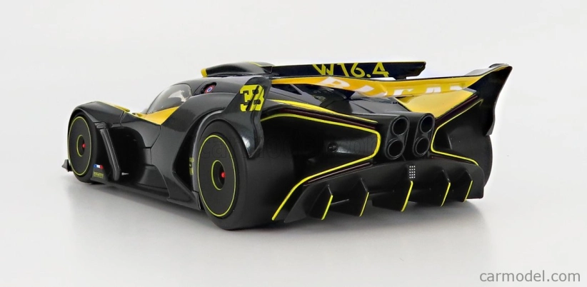 Bburago Bugatti Bolide 1:18 žlutá