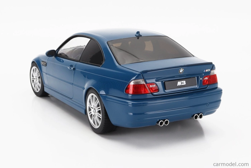 Norev BMW radu 3 M3 (e46) Coupe 2000 1:18 Modrá