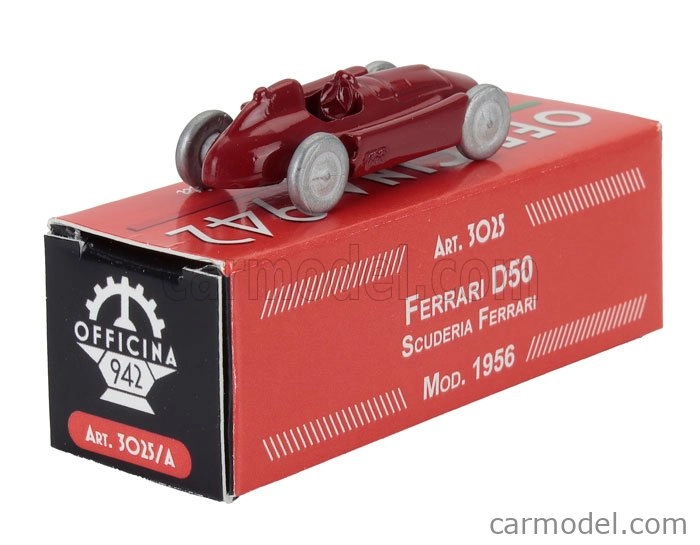 Officina-942 Ferrari F1 D50 1956 1:76 Red