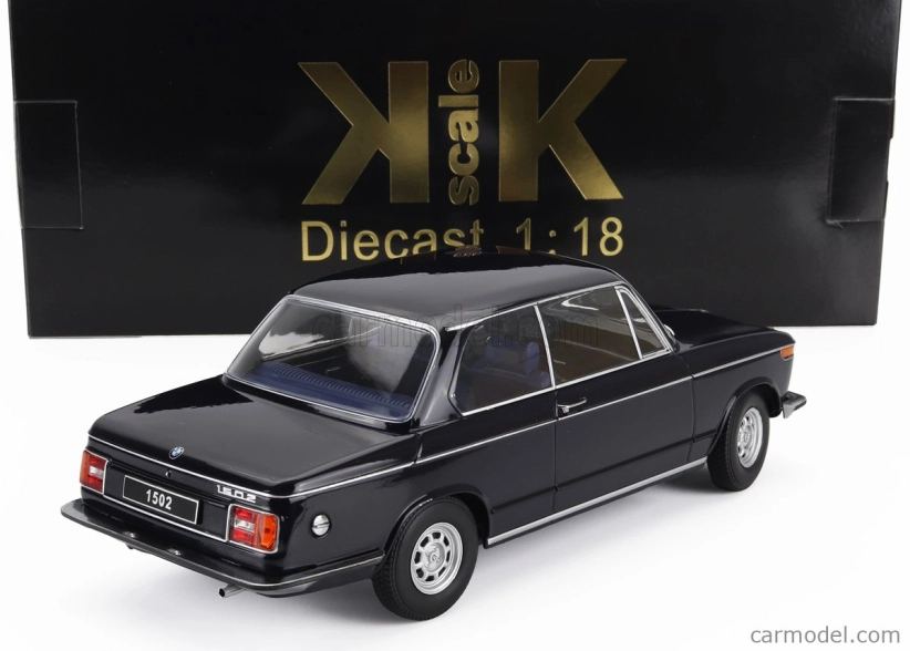 Kk-scale BMW 1502 radu 2 1974 1:18 Tmavo modrá