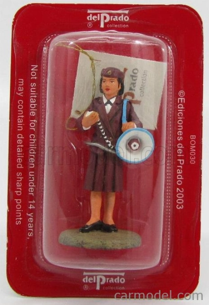 Edicola-figures Figurka japonské hasičky s megafonem 2000 1:32