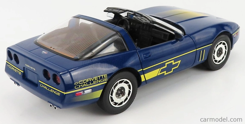 Greenlight Chevrolet Corvette C4 1988 1:18 Modrá Žlutá