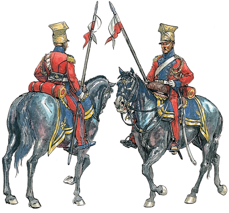Italeri figúrky – POLISH-DUTCH LANCERS (NAP. WARS) (1:72)