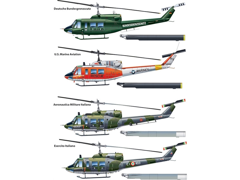 Italeri Bell AB 212/UH 1N (1:48)