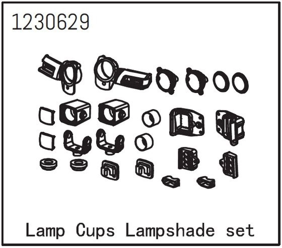 Lamp Cups Lampshade Set