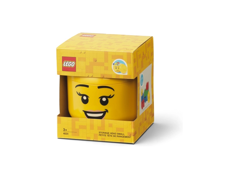 LEGO úložná hlava malá - snehuliak