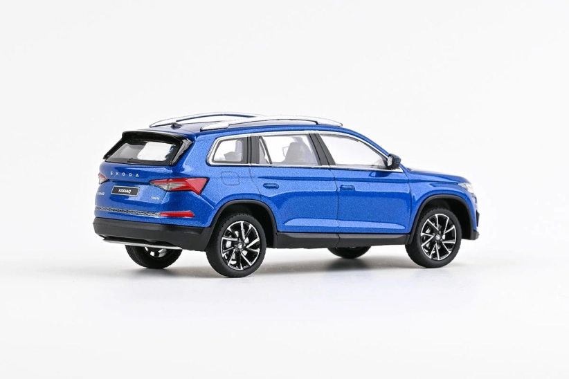 Abrex Škoda Kodiaq FL (2021) 1:43 - Modrá závodná metalíza | RCprofi.sk