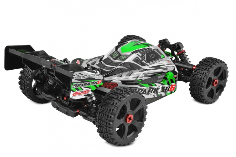 SPARK XB-6S – BUGGY 4WD – RTR, zelená