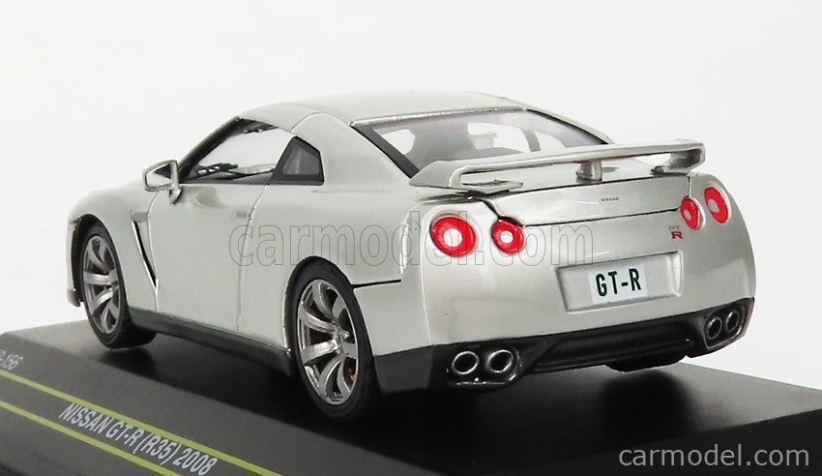 First43-models Nissan Gt-r (r35) Coupe 2008 1:43 Strieborný