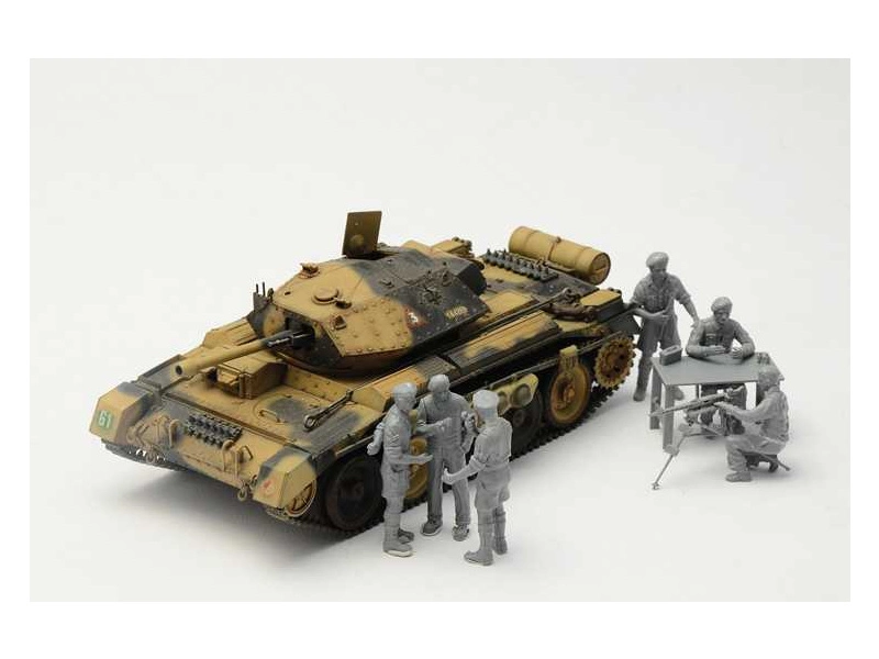 Italeri Crusader Mk. II s britskou posádkou (1:35)