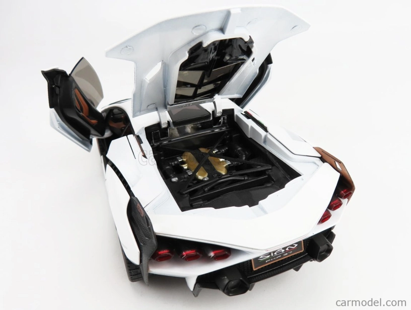 Bburago Lamborghini Sián FKP 37 1:18 biela
