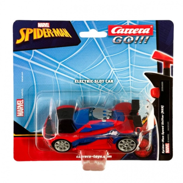 Auto GO 64269 Spider-Man Speed Shifter modrý