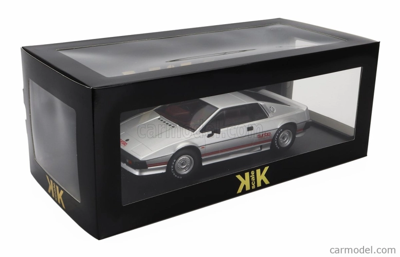 Kk-scale Lotus Esprit Turbo 1981 1:18 Silver Red