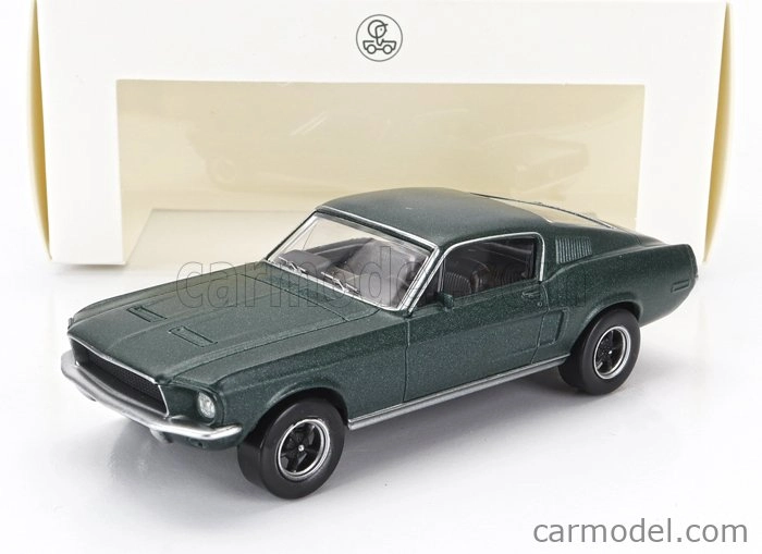 Norev Ford usa Mustang Gt Fastback Coupe 1968 1:43 Satin Green Met.