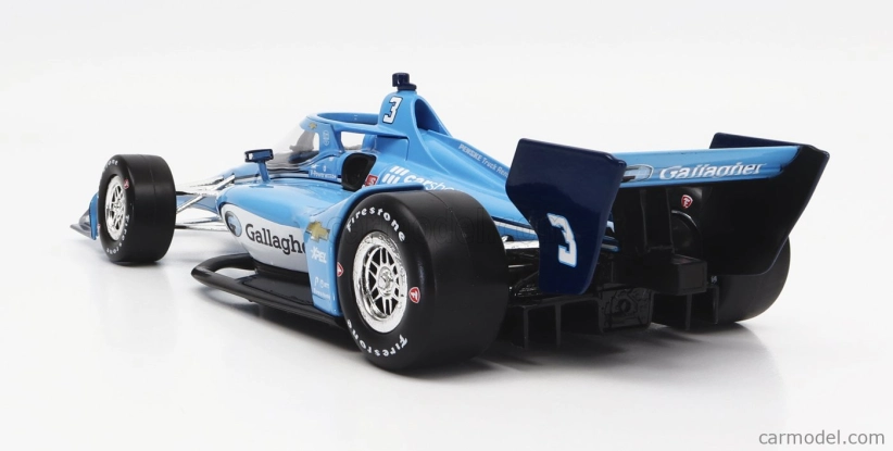 Greenlight Chevrolet Team Penske N 3 1:18, světle modrá