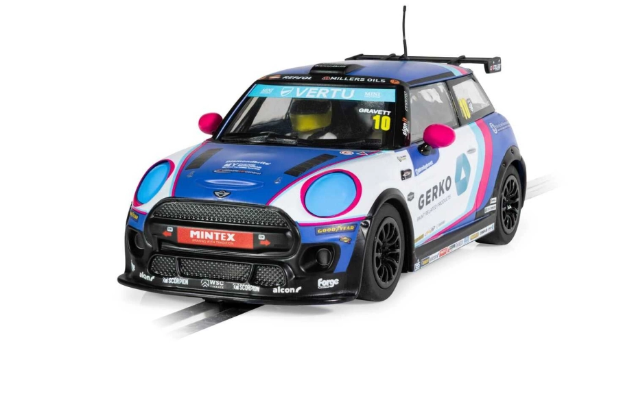 Autíčko Touring SCALEXTRIC C4410 - Mini Cooper F56 - Bradley Gravett 2024 (1:32)