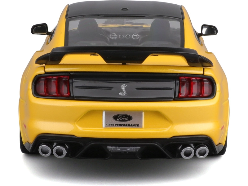 Maisto Mustang Shelby GT500 2020 1:18 žlutá