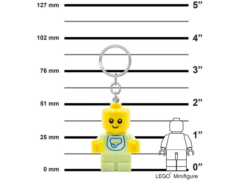 LEGO svietiaca kľúčenka – Baby