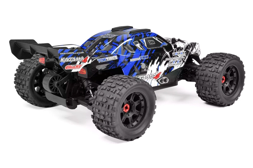 RC auto KAGAMA-4 Monster Truck 4WD 3-4S RTR, modrá