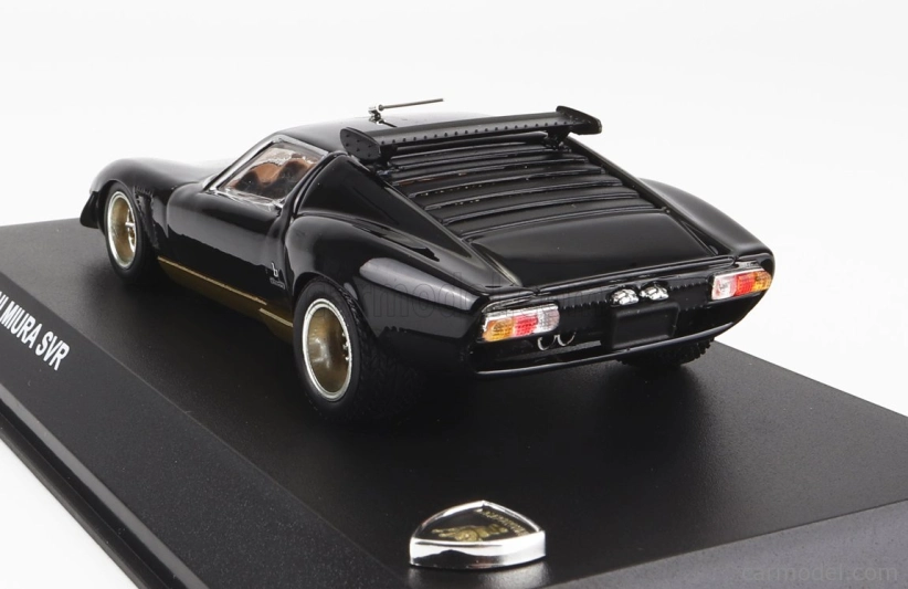 Kyosho Lamborghini Miura Svr 1970 1:43 čierna