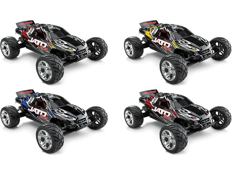 RC auto Traxxas Nitro Jato 1:10 TQi BlueTooth RTR, oranžová