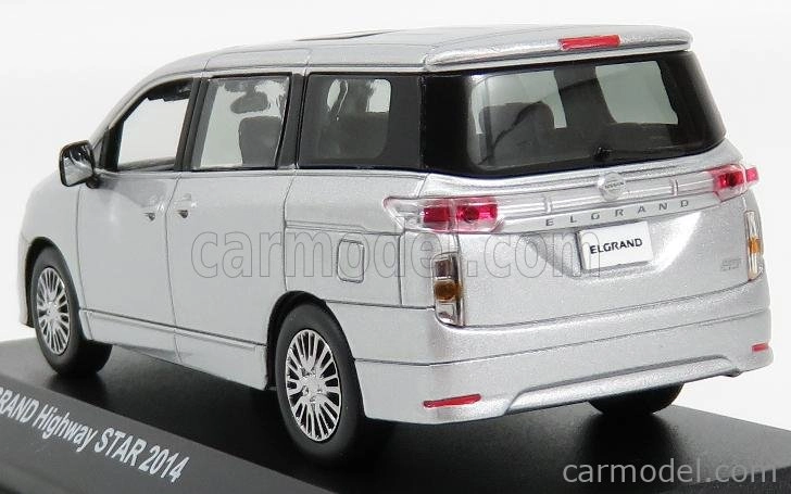 Kyosho Nissan Elgrand Minibus Highway Star 2014 1:43 Brillant Silver Met