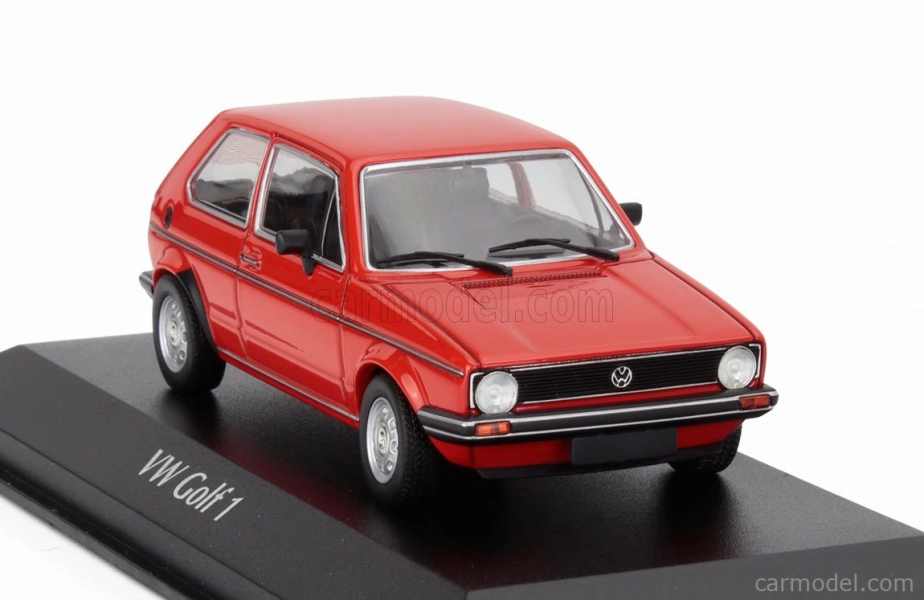 Minichamps Volkswagen Golf Mki 1980 1:43 Červená