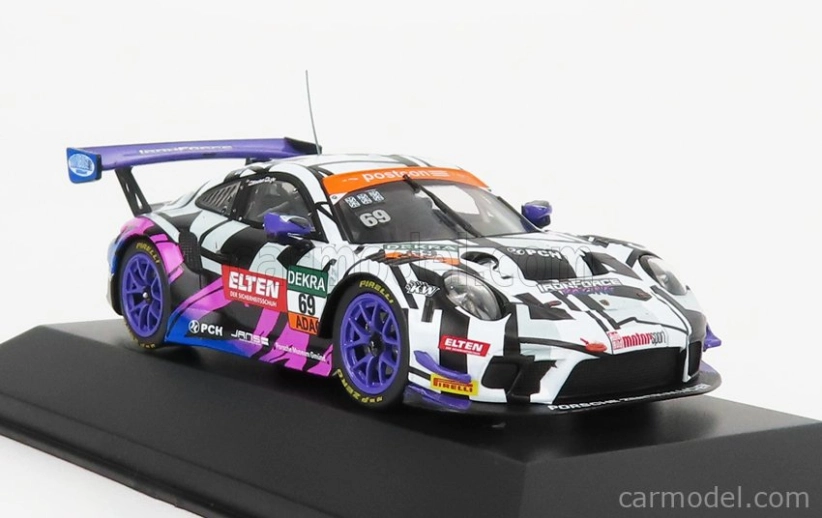 Ixo-models Porsche 911 991-2 Gt3 R Team Iron Force N 69 1:43