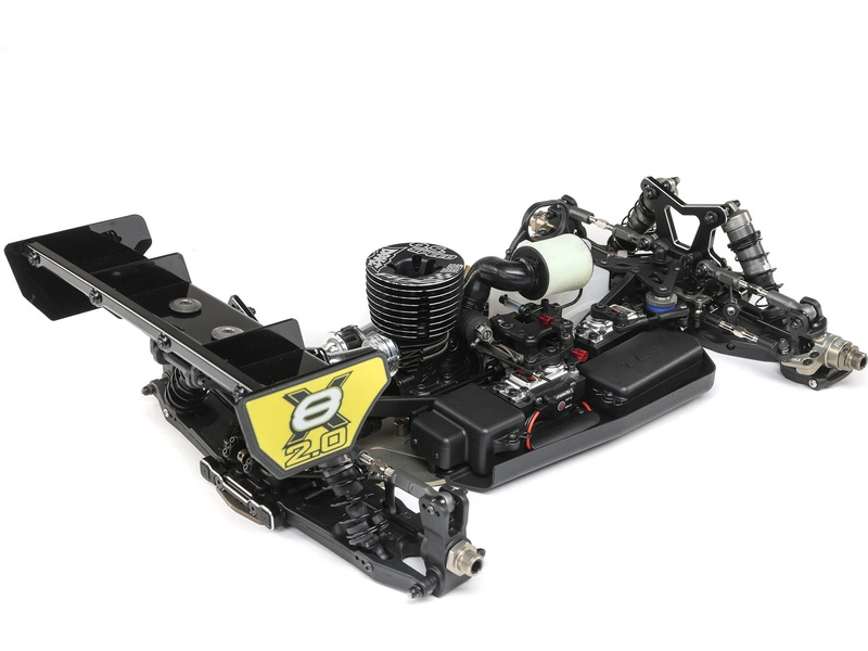 Súprava TLR 8ight-X/E 2.0 Combo Nitro/Electric Buggy 1:8 4WD Race Kit