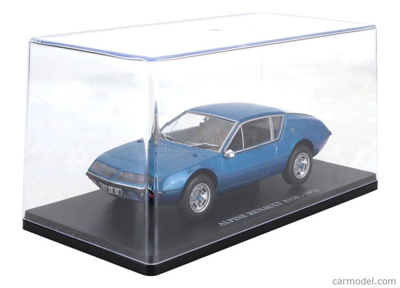 Edicola Renault A310 Alpine Coupe 1972 - Con Vetrina - S vitrínou 1:24 Blue Met