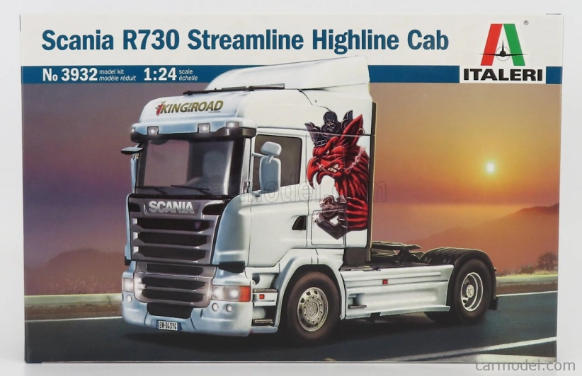 Italeri Scania R730 Tractor Truck Streamline Highline 2-assi 2011 1:24