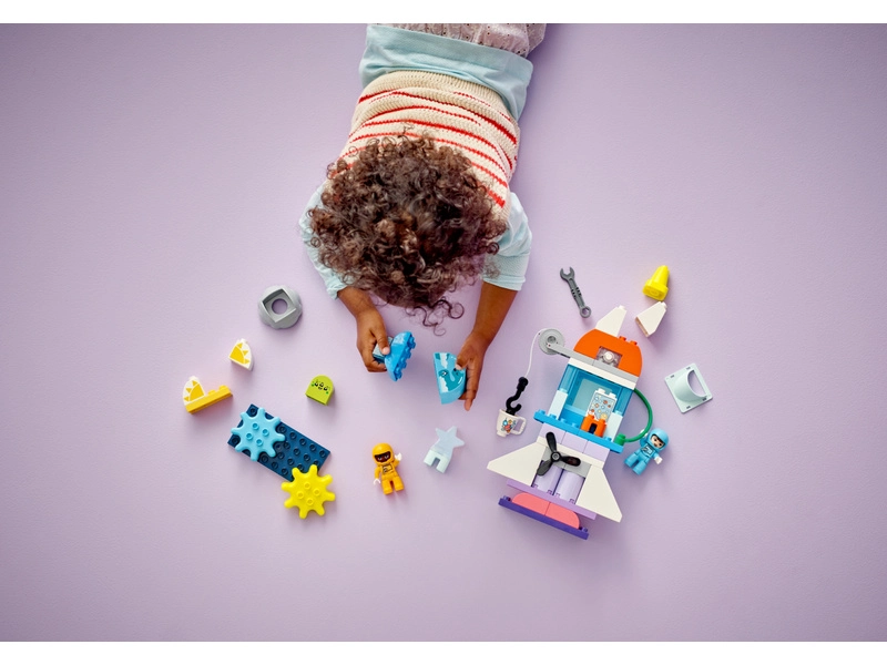 LEGO DUPLO - Vesmírné dobrodružství s raketoplánem 3 v 1