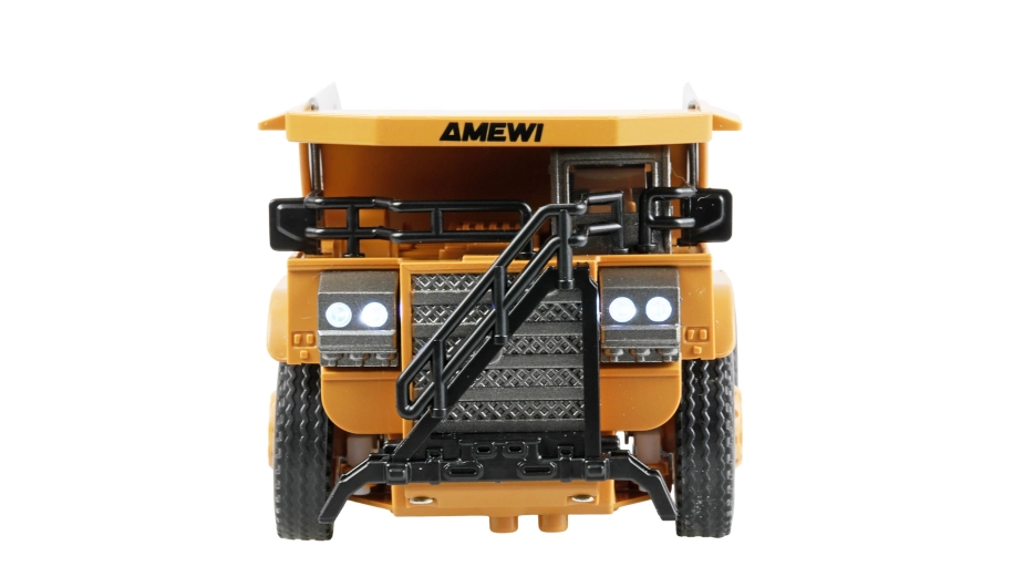 Mini kovový sklápěcí RC dumper, proporcionální, 8 kanálů, 1:64 RTR
