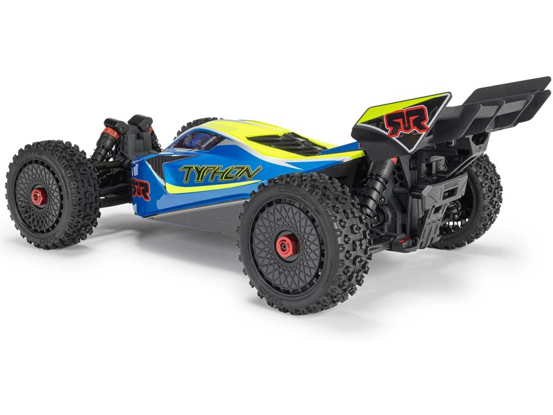 RC auto Arrma 1/8 Typhon 223S BLX 4WD RTR DSC, červená
