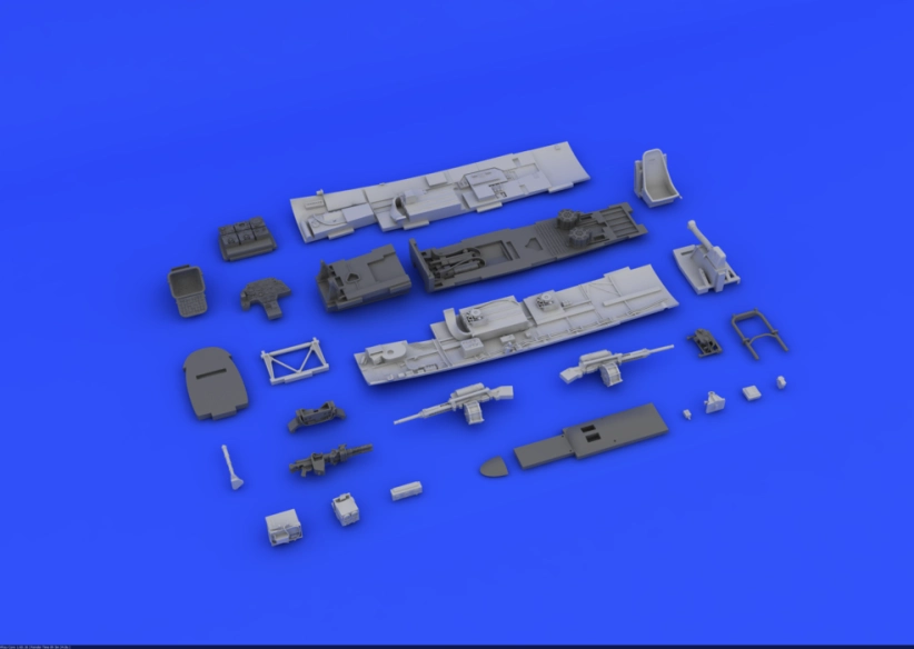 Ed672015 Bf 110G-4 kokpit 1/48 BRASSIN