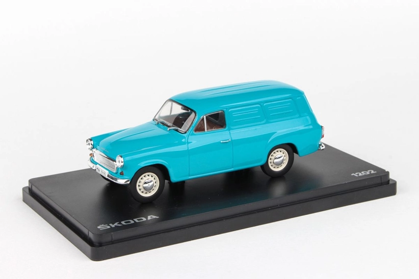 Abrex Škoda 1202 dodávka (1965) 1:43 – tyrkysová