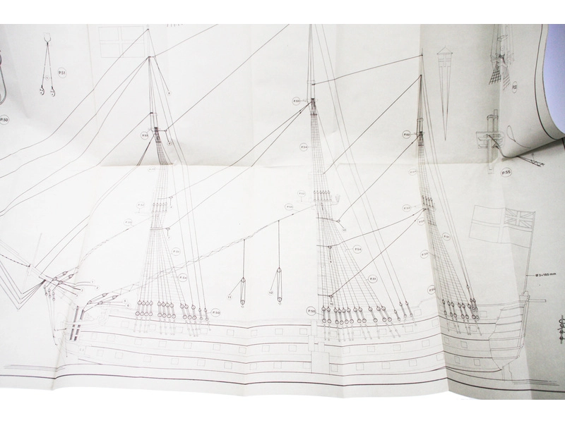 Mantua Model HMS Victory Panart 1:78 kit
