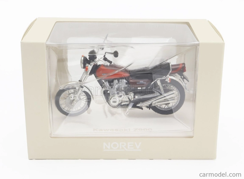 Norev Kawasaki Z900 1973 1:18 hnedá oranžová