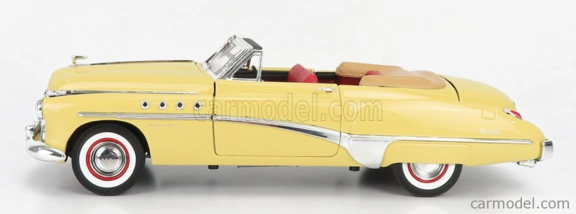 Greenlight Buick Roadmaster Cabriolet Open 1949 - Charlie Babbitt's Rain Man 1:18 Cream