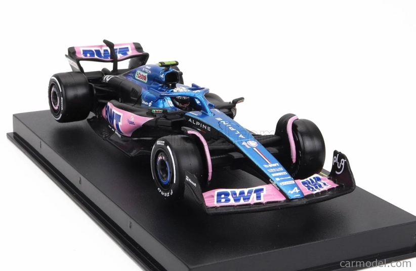 Bburago Renault F1 A523 Team Bwt Alpine F1 N 10 1:43, modrá