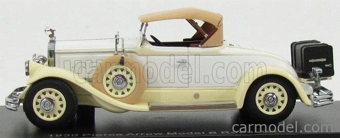 Esval model Pierce arrow Model B Roadster Closed 1930 1:43 White White