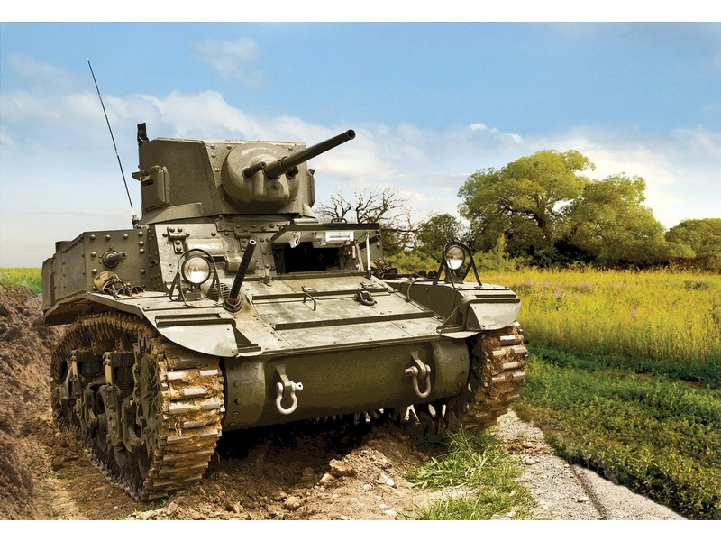 Zvezda Snap Kit – M3 Stuart (1:100)