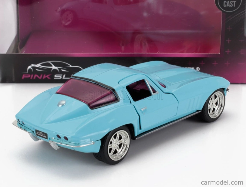 Jada Chevrolet Corvette Coupe 1966 1:32 svetlomodrá