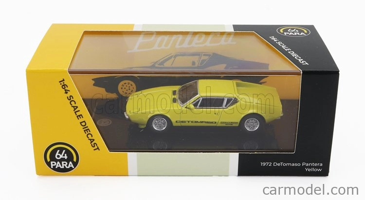 Paragon-models De tomaso Pantera Rhd 1972 1:64 Žltá