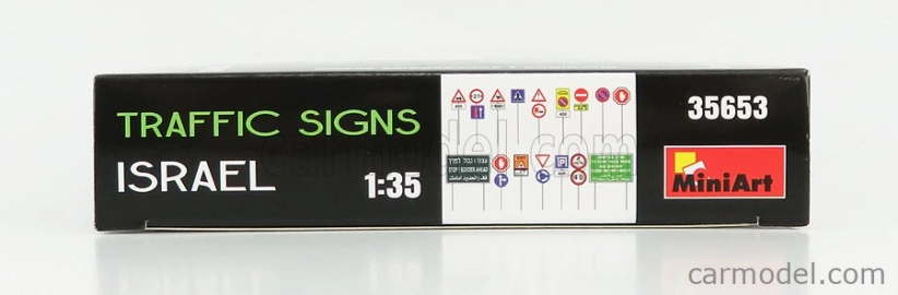 Miniart Accessories Segnali Stradali - Traffic Signs Israel 1:35 /