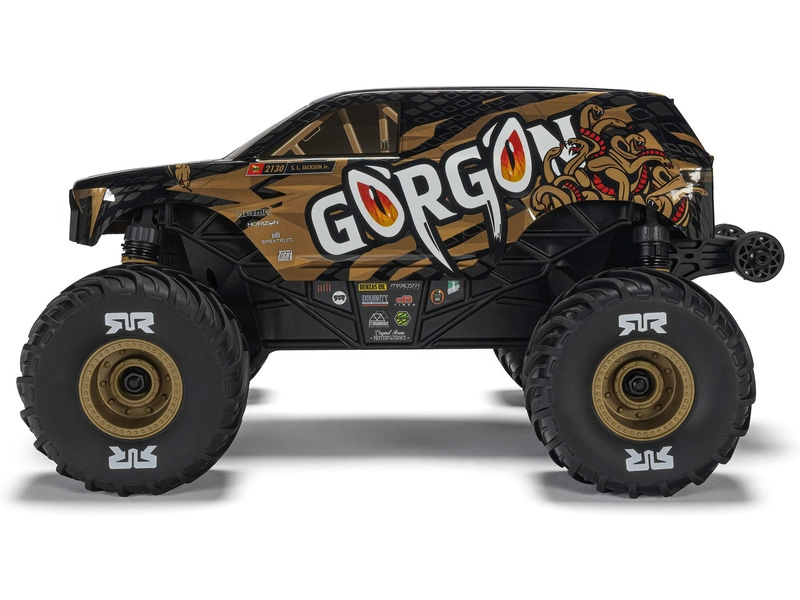 Arrma Gorgon Grom 1:16 4WD Smart RTR bronzová